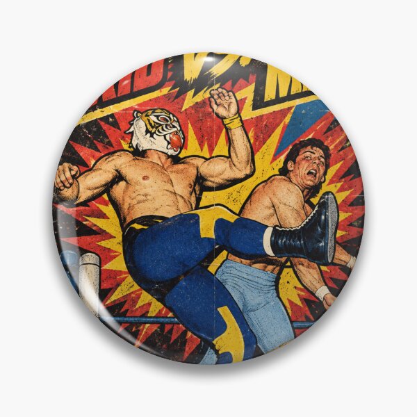 Item preview, The Dynamite Kid vs Tiger Mask designed and sold by WretroMania.
