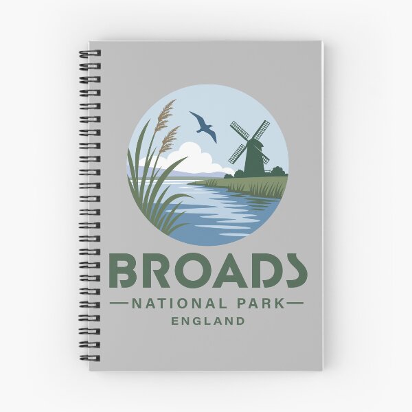 Item preview, Broads National Park England designed and sold by NPStudio.