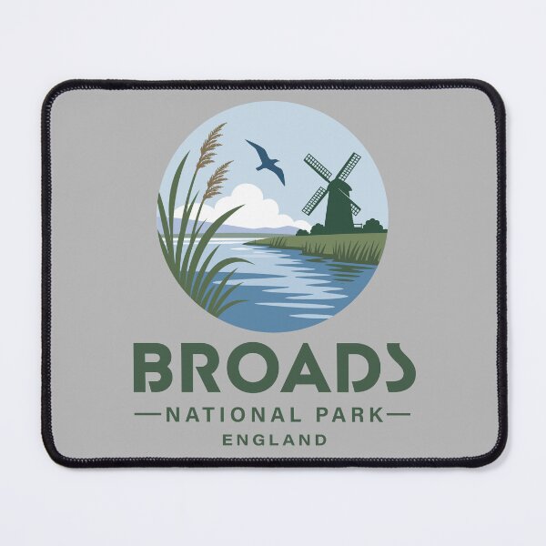 Item preview, Broads National Park England designed and sold by NPStudio.