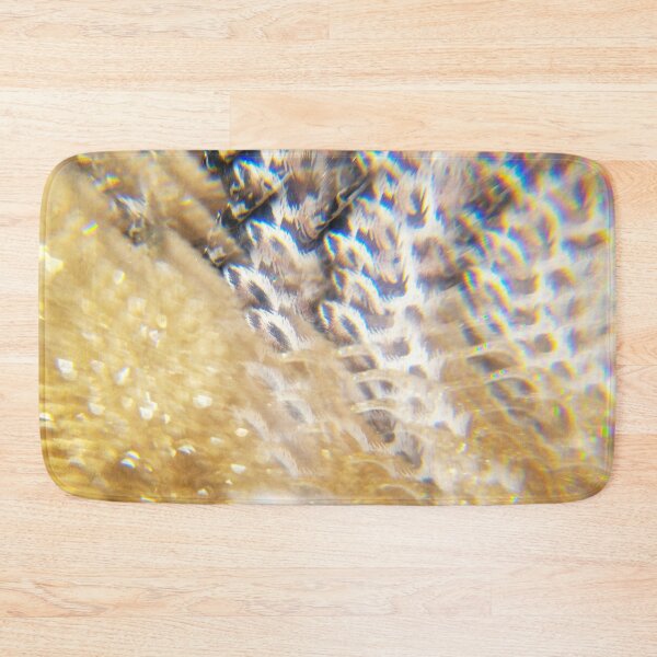 Item preview, Golden Honeycomb & Coral: Luminous Microscopic Textures & Prismatic Light Art designed and sold by ElionSolis.