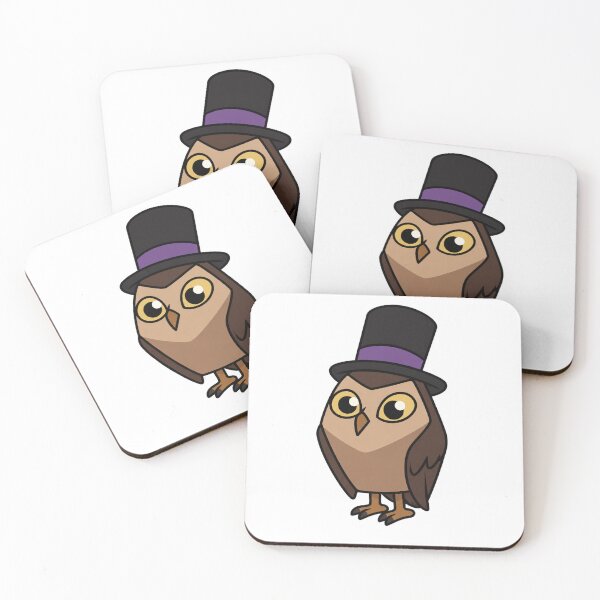 Item preview, Owlbert in a Top Hat designed and sold by Migi-Desu.