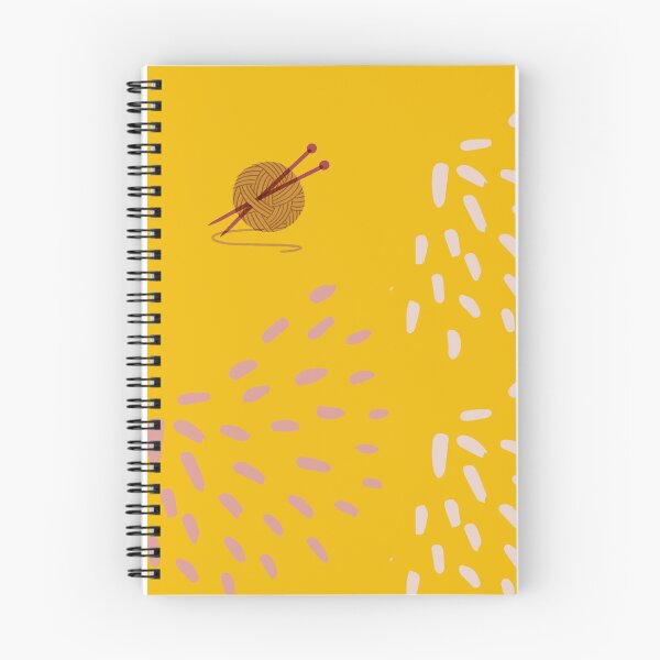 Item preview, Yarn Fan: Mustard Knitting Vibe by PanaluPrint designed and sold by PanaluPrint .