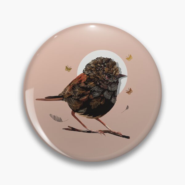 Item preview, Red-backed Fairywren Young Male designed and sold by Karin Taylor.