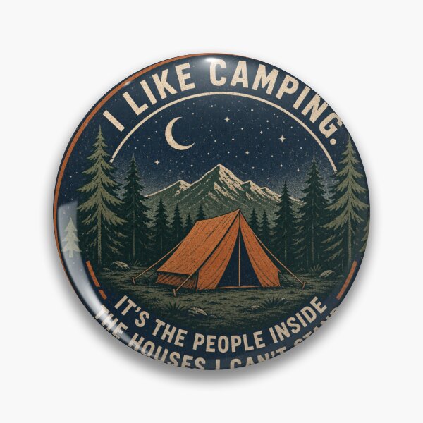 Item preview, Camping Meme designed and sold by BestCoolStuff.