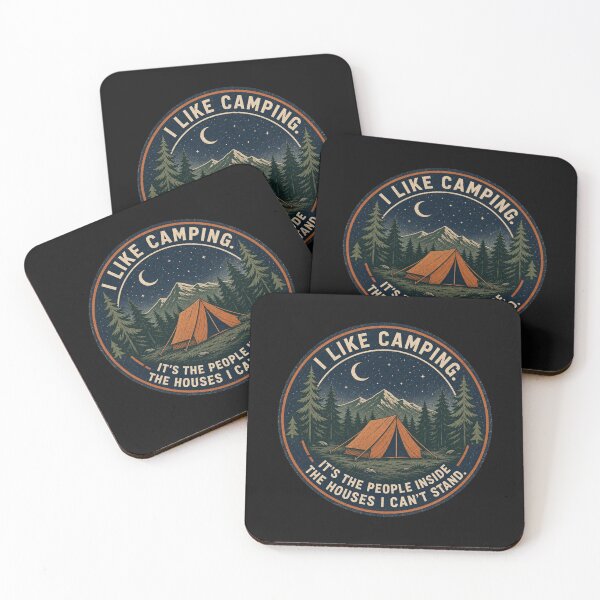 Item preview, Camping Meme designed and sold by BestCoolStuff.