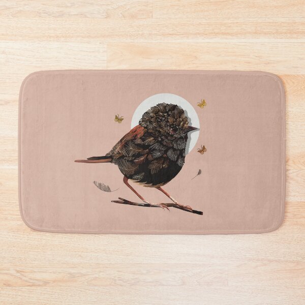 Item preview, Red-backed Fairywren Young Male designed and sold by Karin Taylor.