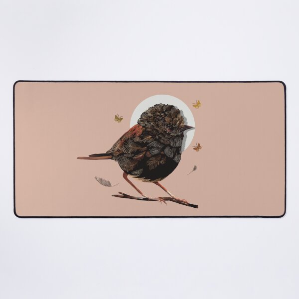 Item preview, Red-backed Fairywren Young Male designed and sold by Karin Taylor.