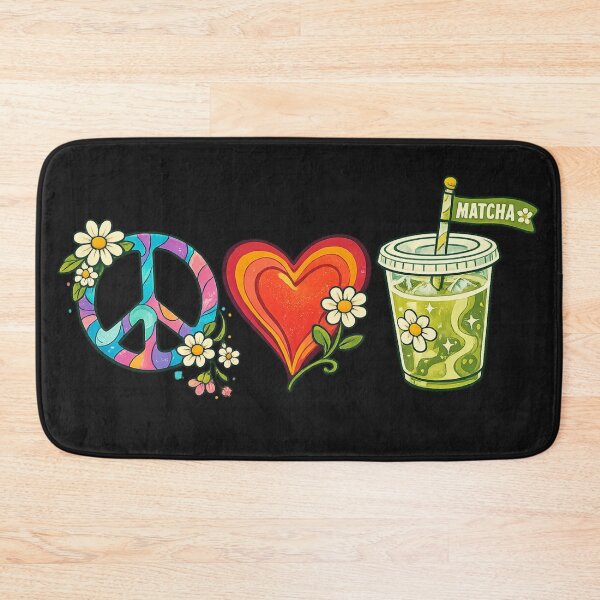 Item preview, Peace, Love and Matcha designed and sold by PurrfectWhisper.