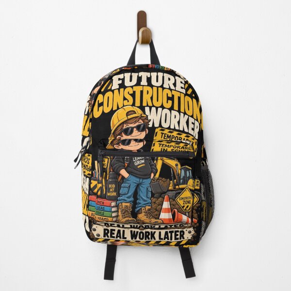 Item preview, Future Construction Worker Temporarily In School Excavator Kid designed and sold by Ridaelb.