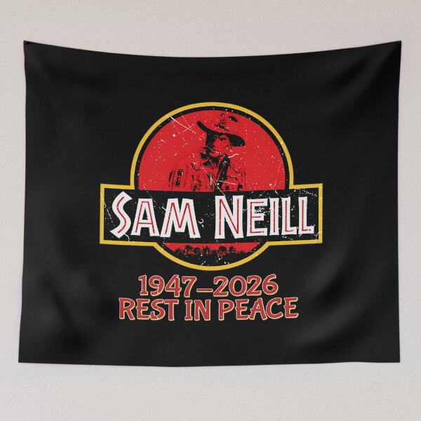 Item preview, Sam Neill  Jurassic Rest In Peace designed and sold by VandasLand.