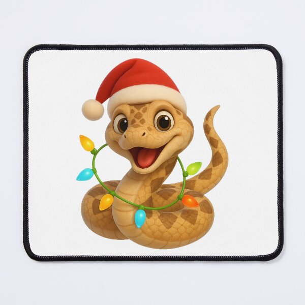 Item preview, Rhombic Egg-Eater Snake Christmas Lights designed and sold by Sillytoe.