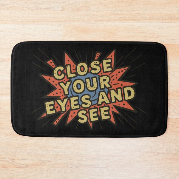 Item preview, Close Your Eyes and See – Inspirational Vision Quote 11 designed and sold by GoGreenlove.