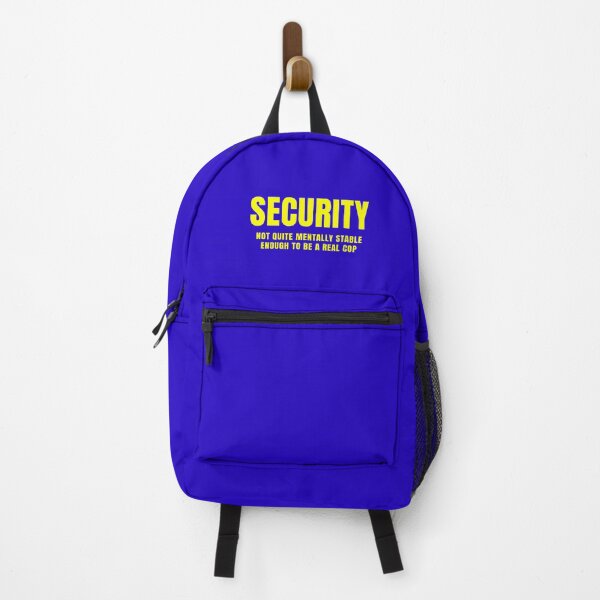 Item preview, Security – Not Quite Mentally Stable Enough to Be a Real Cop designed and sold by Karate Octopus.