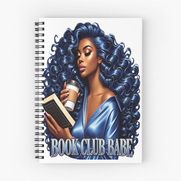 Item preview, Book Club Babe - Blue designed and sold by Arlinda's Flavour.