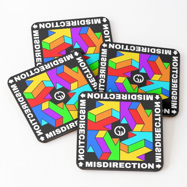 Item preview, Misdirection (Color Quad) designed and sold by GtotheWALL.