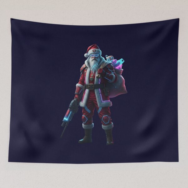Item preview,  Cyberpunk Santa Claus Christmas designed and sold by Dakson Design - Fantasy Art.