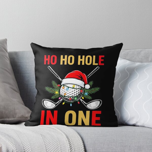 Item preview, Ho Ho Hole In One Funny Christmas Golf Ball Santa Hat Golfer Holiday Pun Gift Design designed and sold by 519xdesign.