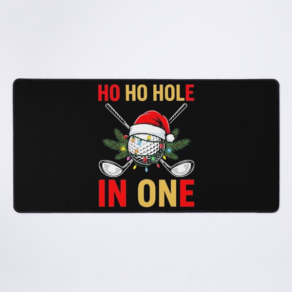 Item preview, Ho Ho Hole In One Funny Christmas Golf Ball Santa Hat Golfer Holiday Pun Gift Design designed and sold by 519xdesign.