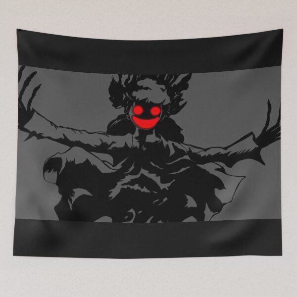 Item preview, Mysterious dark Luffy silhouette showing glowing smile  designed and sold by a1-x.
