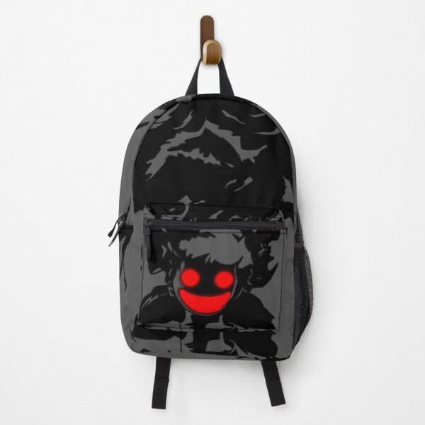 Item preview, Mysterious dark Luffy silhouette showing glowing smile  designed and sold by a1-x.