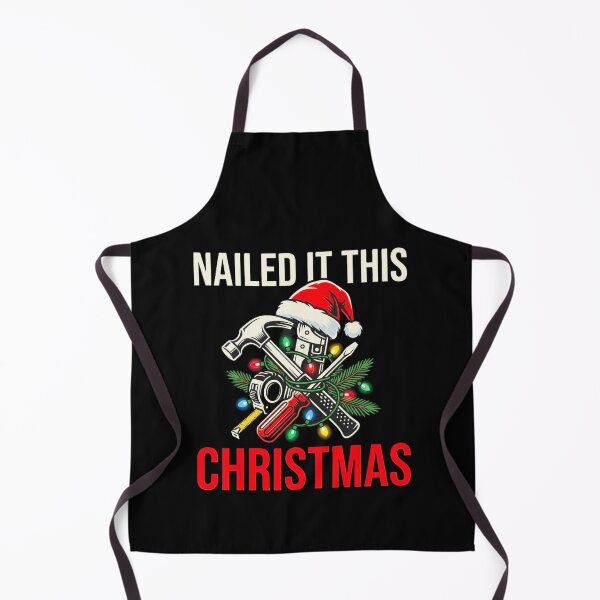 Item preview, Nailed It This Christmas Funny Dad Grandpa Tools Hammer Screwdriver Handyman Holiday Gift Design designed and sold by 519xdesign.