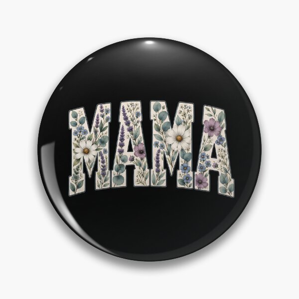 Artikelvorschau, Vintage Floral MAMA | Retro-Frühlings-Design mit botanischen Elementen für Mama entworfen und verkauft von MamaTeesunder20.