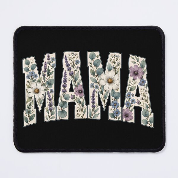 Item preview, Vintage Floral MAMA | Retro Spring Botanical Mom Design designed and sold by MamaTeesunder20.