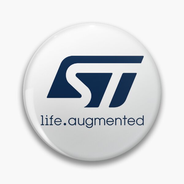 Item preview, STMicroelectronics Life Augmented Vector Logo Transparent Background designed and sold by catrghp.