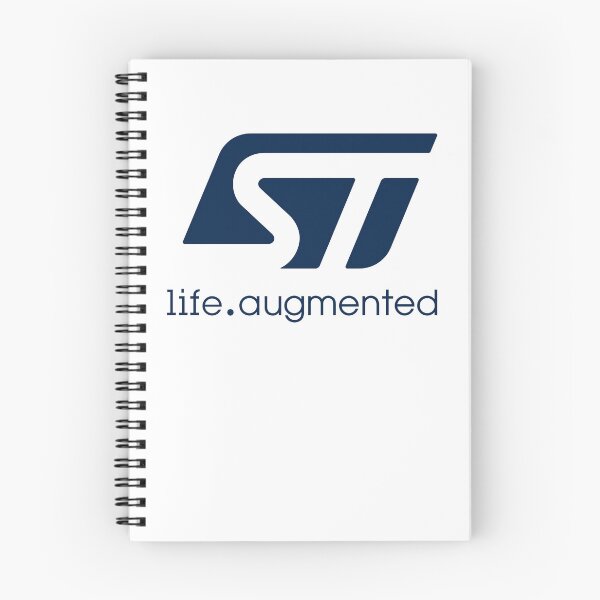 Item preview, STMicroelectronics Life Augmented Vector Logo Transparent Background designed and sold by catrghp.