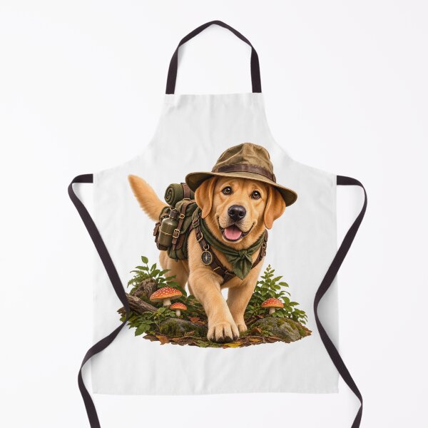 Item preview, Labrador Forest Explorer Adventure Dog designed and sold by builtforyou.