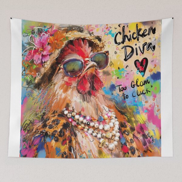 Item preview, Chicken diva  designed and sold by sladjana.