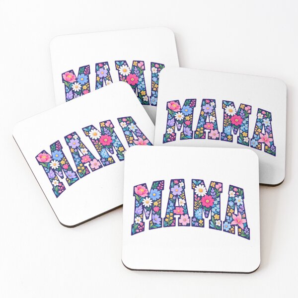 Item preview, Colorful Floral MAMA | Cute Spring Mom Design designed and sold by MamaTeesunder20.