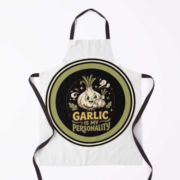 Item preview, Garlic Is My Personality Funny Cute Garlic Lover Vegetable Pun designed and sold by LOVEARTDESIGN.