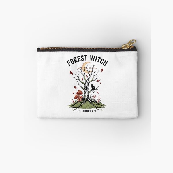 Item preview, Forest Witch Halloween Tree Design Graphic Tee v7 designed and sold by DarylWelsh2024.