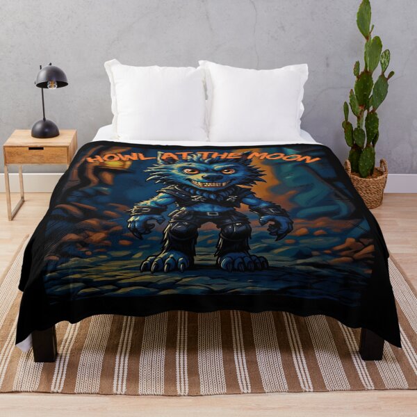 Item preview, Chibi Werewolf – “Howl at the Moon” Halloween Fan Art designed and sold by AADesigns42.