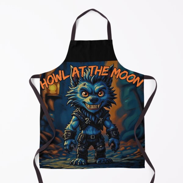 Item preview, Chibi Werewolf – “Howl at the Moon” Halloween Fan Art designed and sold by AADesigns42.