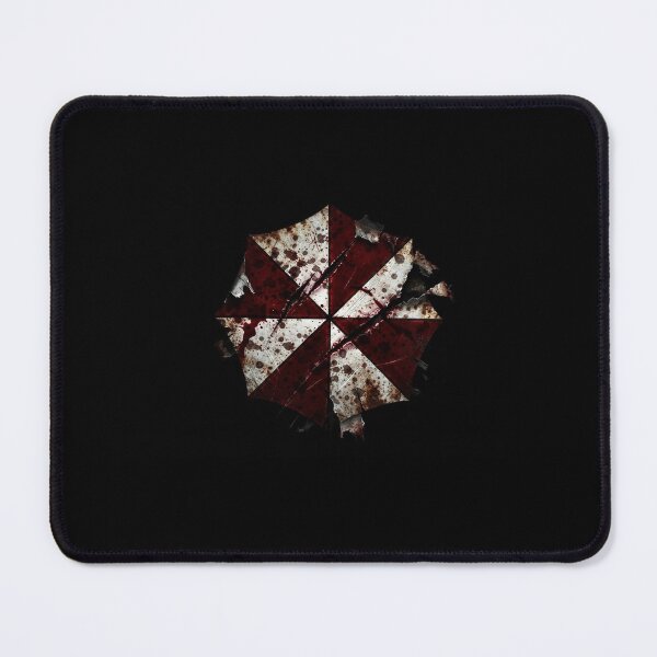 Item preview, black and white Umbrella Corporation logo stained with blood designed and sold by a1-x.