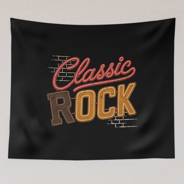 Item preview, Classic Rock - Vintage Neon Sign designed and sold by Nacho Average Designs.