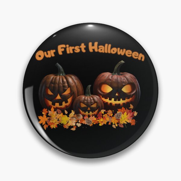 Item preview, Our First Halloween – Funny Pumpkin Family designed and sold by MyMerryMary.