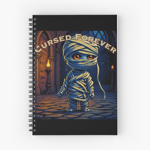 Item preview, Chibi Mummy – “Cursed Forever” Halloween Fan Art designed and sold by AADesigns42.