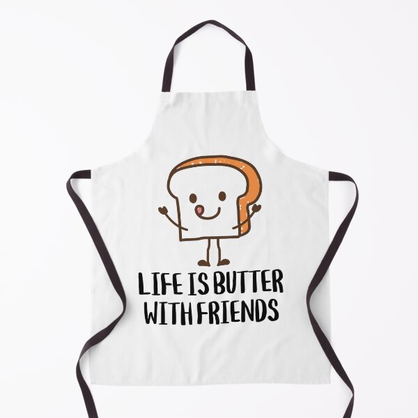 Item preview, Life is Butter with Friends designed and sold by PunnyLoaf.