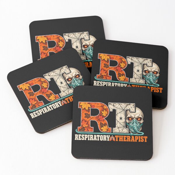 Item preview, Autumn RT Skull Respiratory Therapist Halloween Fall designed and sold by ClinicalHubs.