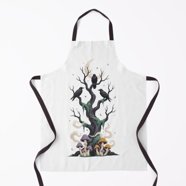 Item preview, Forest Witch Halloween Tree Design Graphic Tee v9 designed and sold by DarylWelsh2024.
