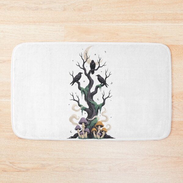 Item preview, Forest Witch Halloween Tree Design Graphic Tee v9 designed and sold by DarylWelsh2024.