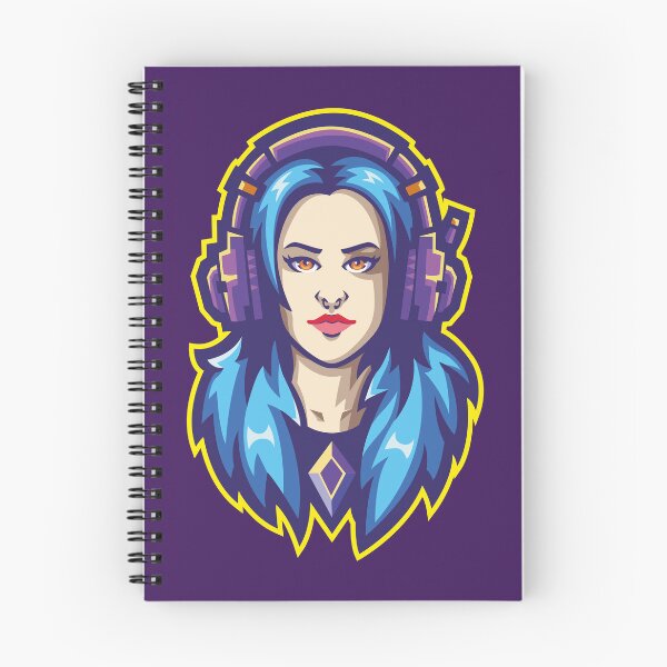 Item preview, Cyberpunk Gamer Girl – Neon Gaming Futuristic Warrior designed and sold by MerlinWear.