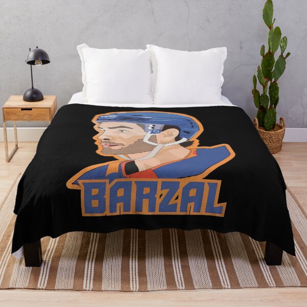 Artikelvorschau, Barzal Hockeyspieler-Porträtillustration entworfen und verkauft von KarenScheideman.