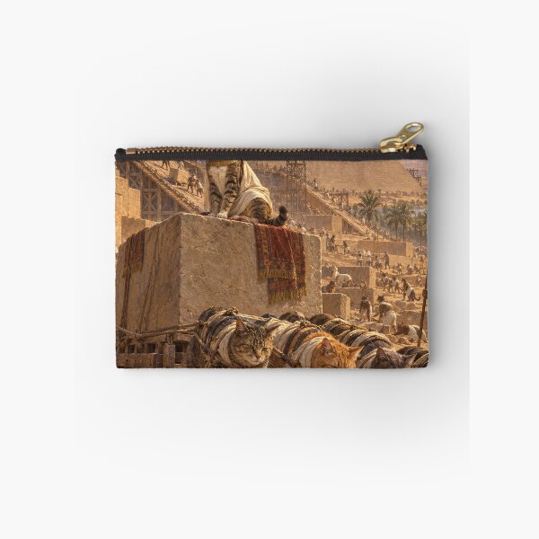 Item preview, Cats Building a Monumental Pyramid designed and sold by Ocelot-T.