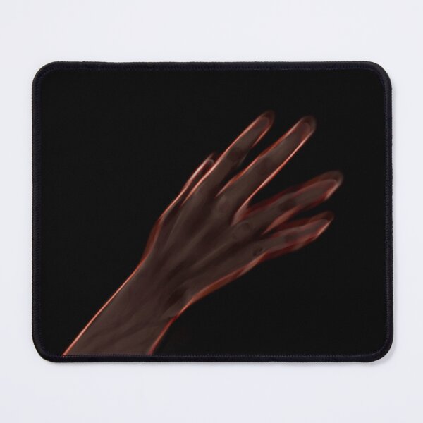 Item preview, Glowing human hand reaching out into dark abstract background designed and sold by a1-x.