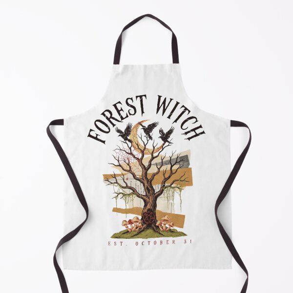 Item preview, Forest Witch Halloween Tree Design Graphic Tee v10 designed and sold by DarylWelsh2024.