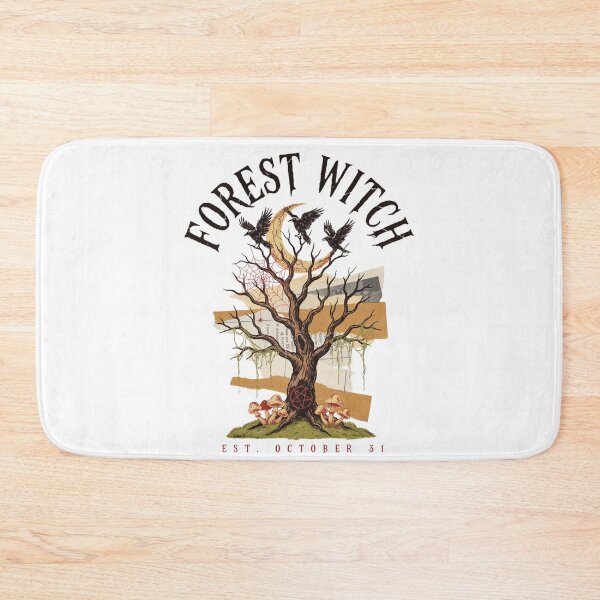 Item preview, Forest Witch Halloween Tree Design Graphic Tee v10 designed and sold by DarylWelsh2024.
